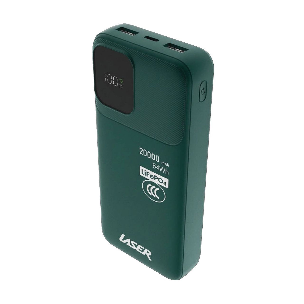 20000mAh LiFePO4 Power Bank - Green