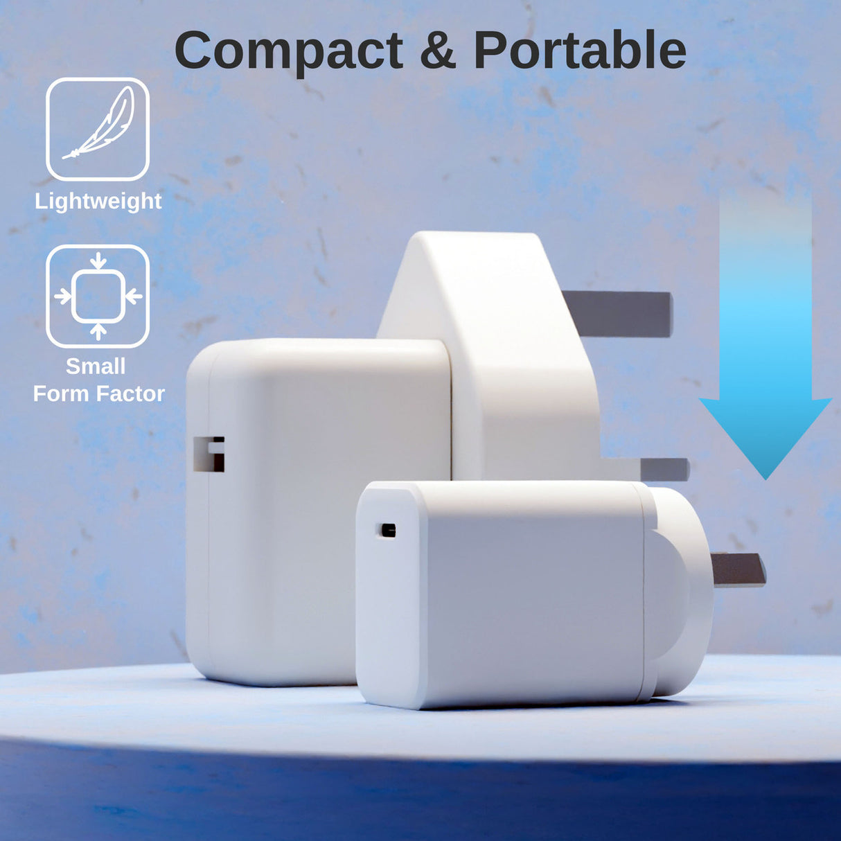 Laser ChargeCore 45W PD GaN USB-C Wall Charger