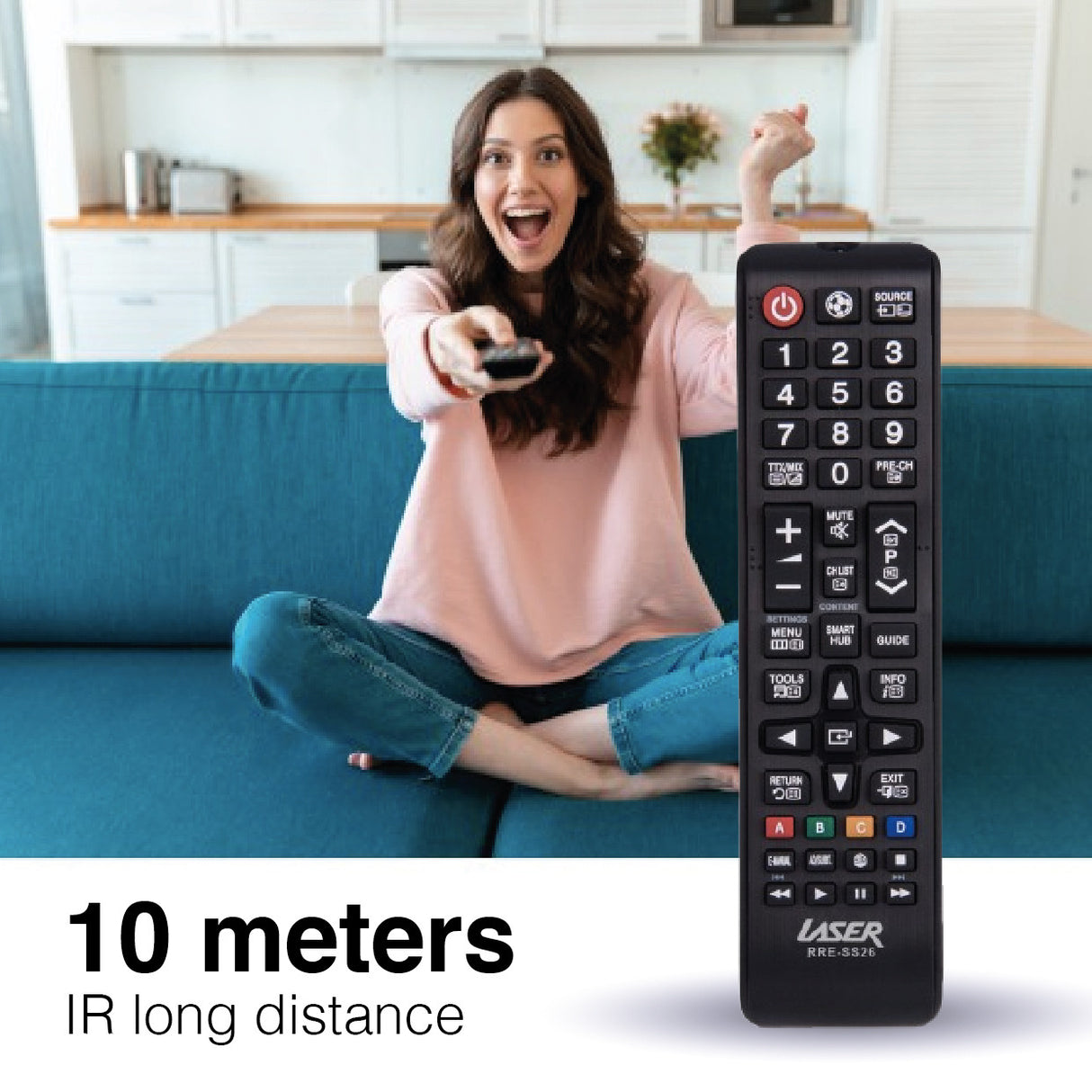 Laser Remote Control for Samsung TV