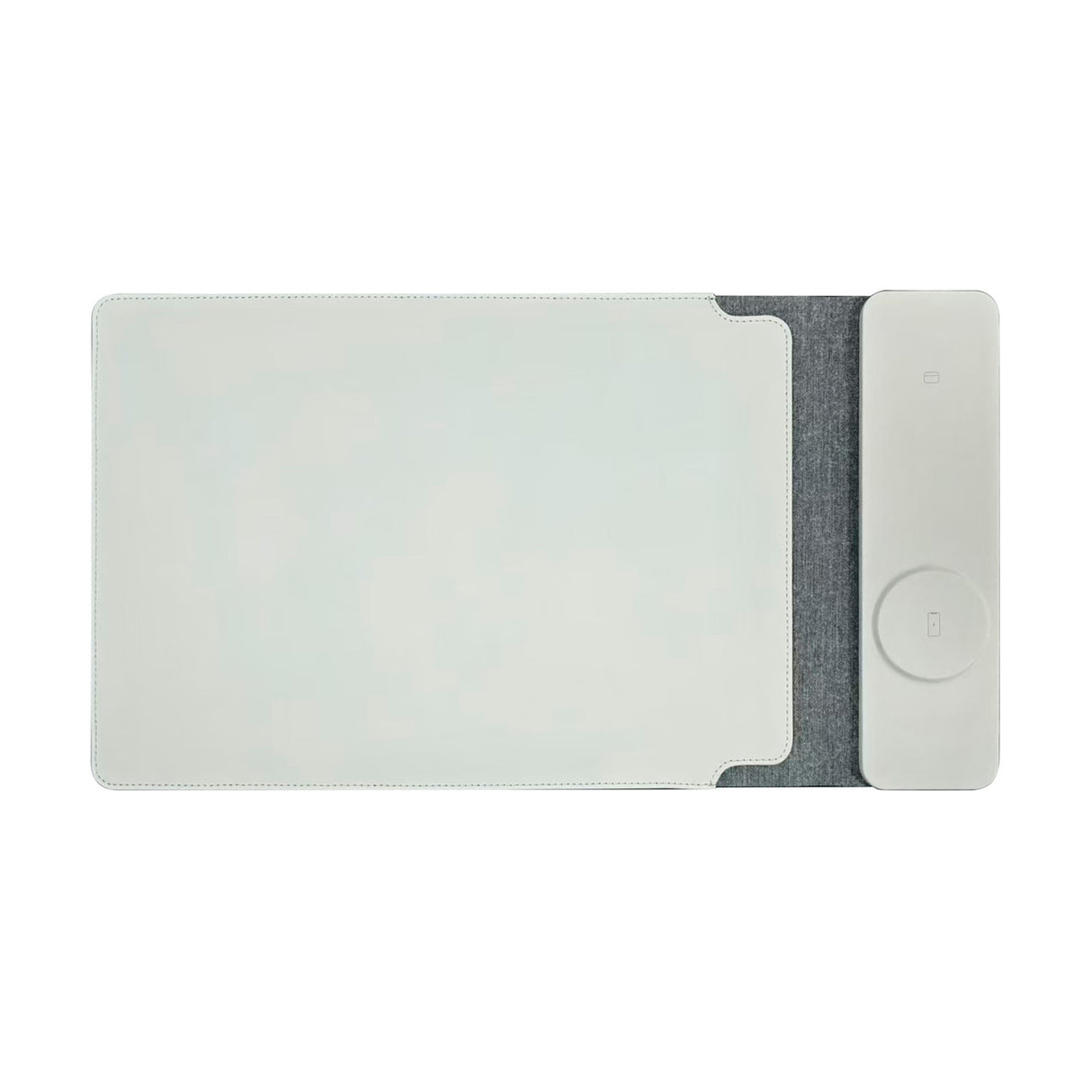 Laser Wireless Charging Laptop Sleeve Up to 16 Inch Grey