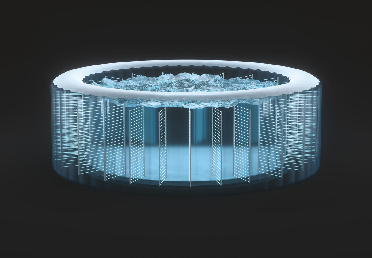 Intex PureSpa Bubble Massage 4 Person Spa 28426