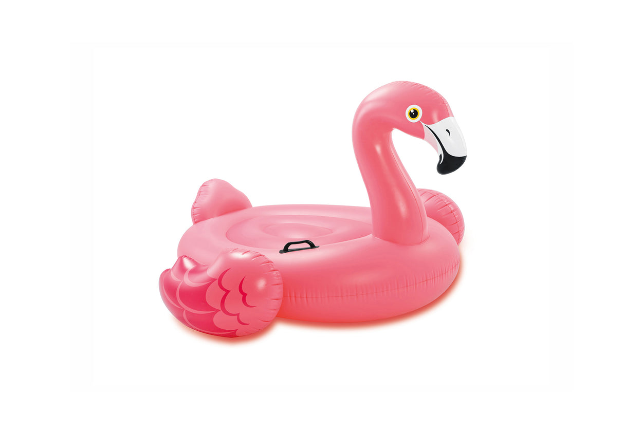 Intex Pink Flamingo Ride-On Pool Float 57558