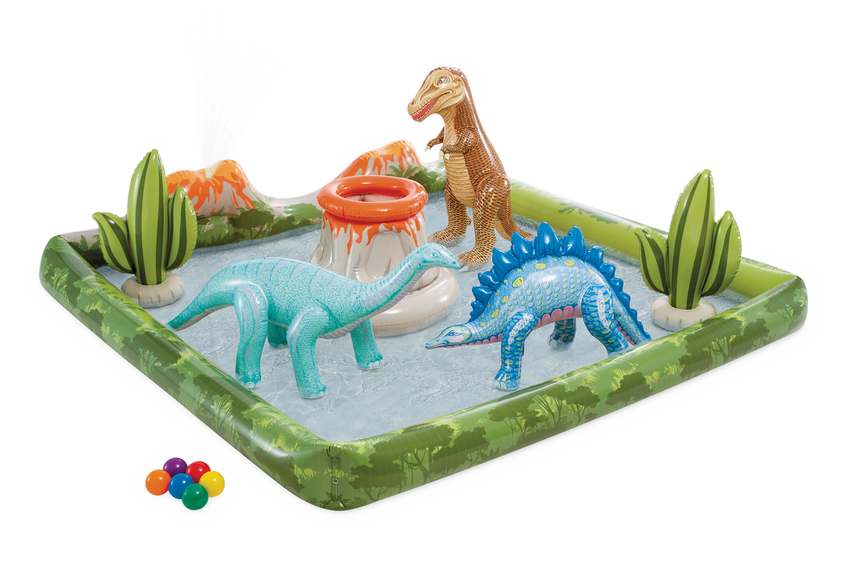 Intex Jurassic Adventure Inflatable Play Center 56132