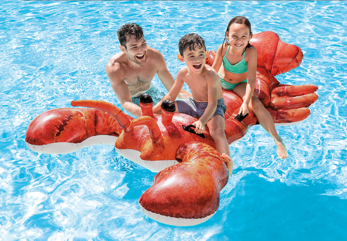 Intex Giant Lobster Ride On Pool Inflatable 57533