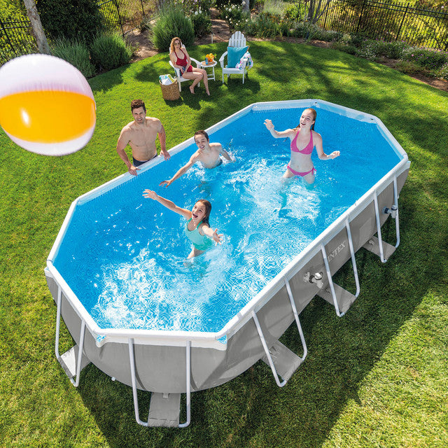 Intex PRISM Frame 16' Above Ground Pool 503cm x 274cm x 122cm 26796