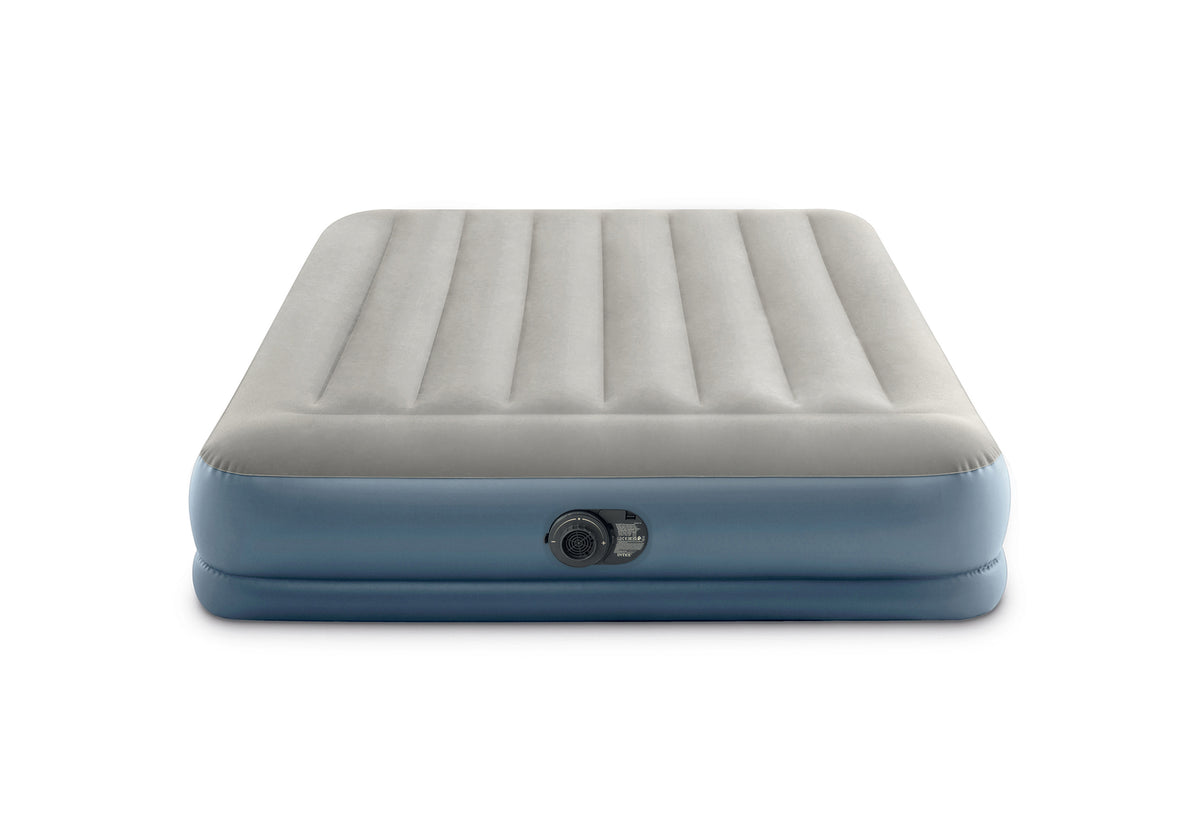 INTEX Queen Dura-Beam® Air Mattress w/ Built-In USB Electric Pump 64118