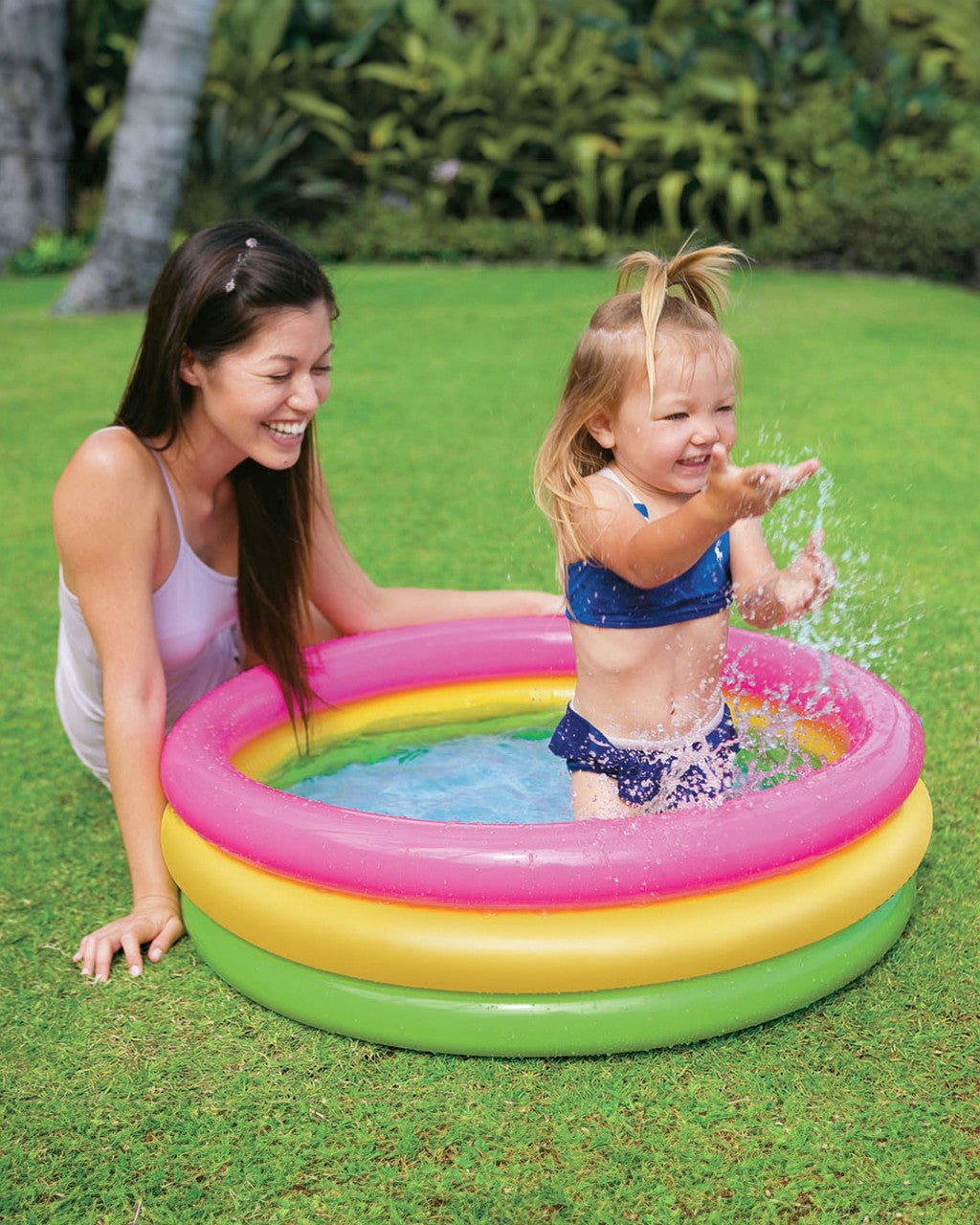 Intex Sunset Glow Kiddie Pool 86cm x 25cm - 58294