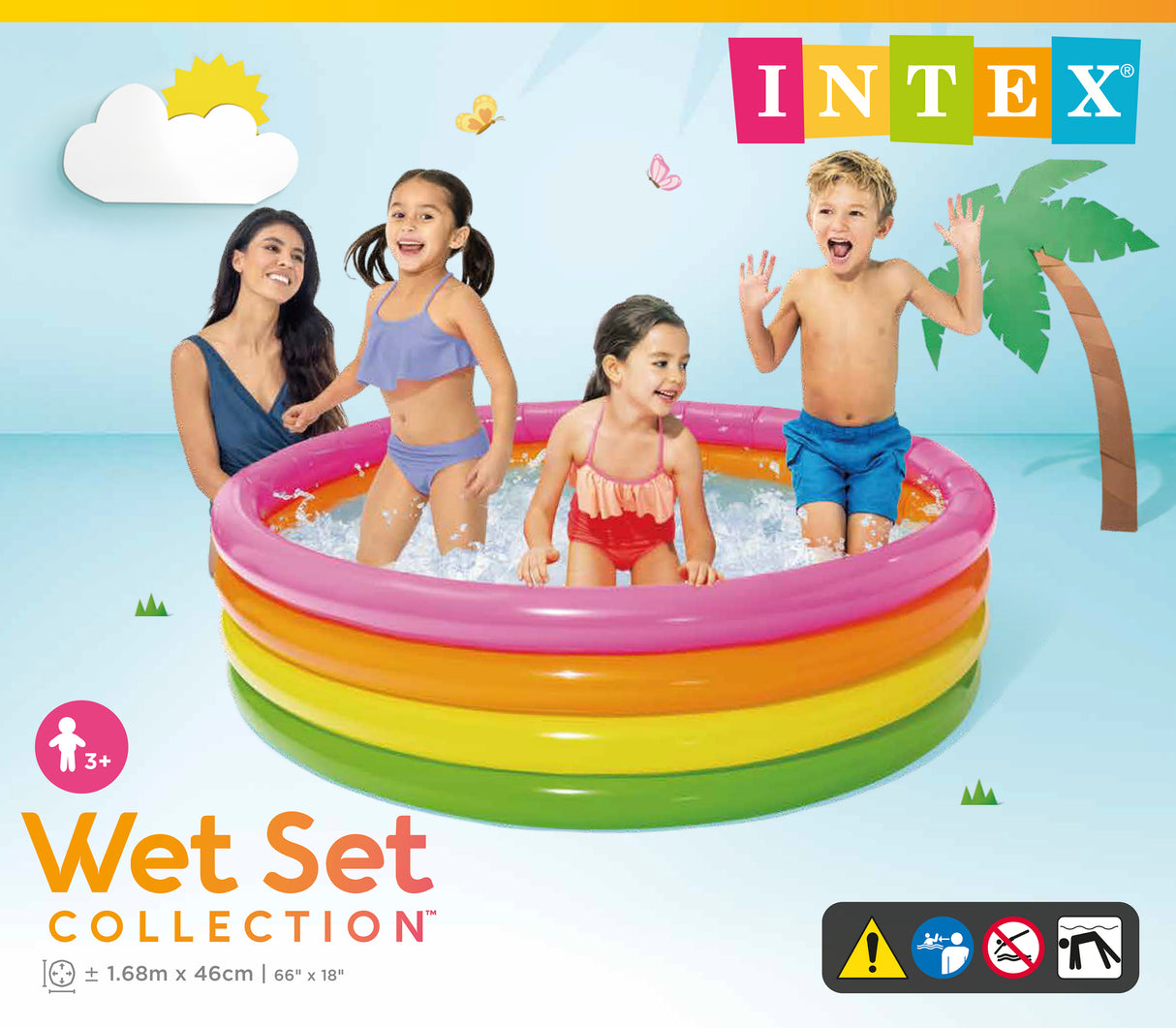 Intex Sunset Glow Pool 56441