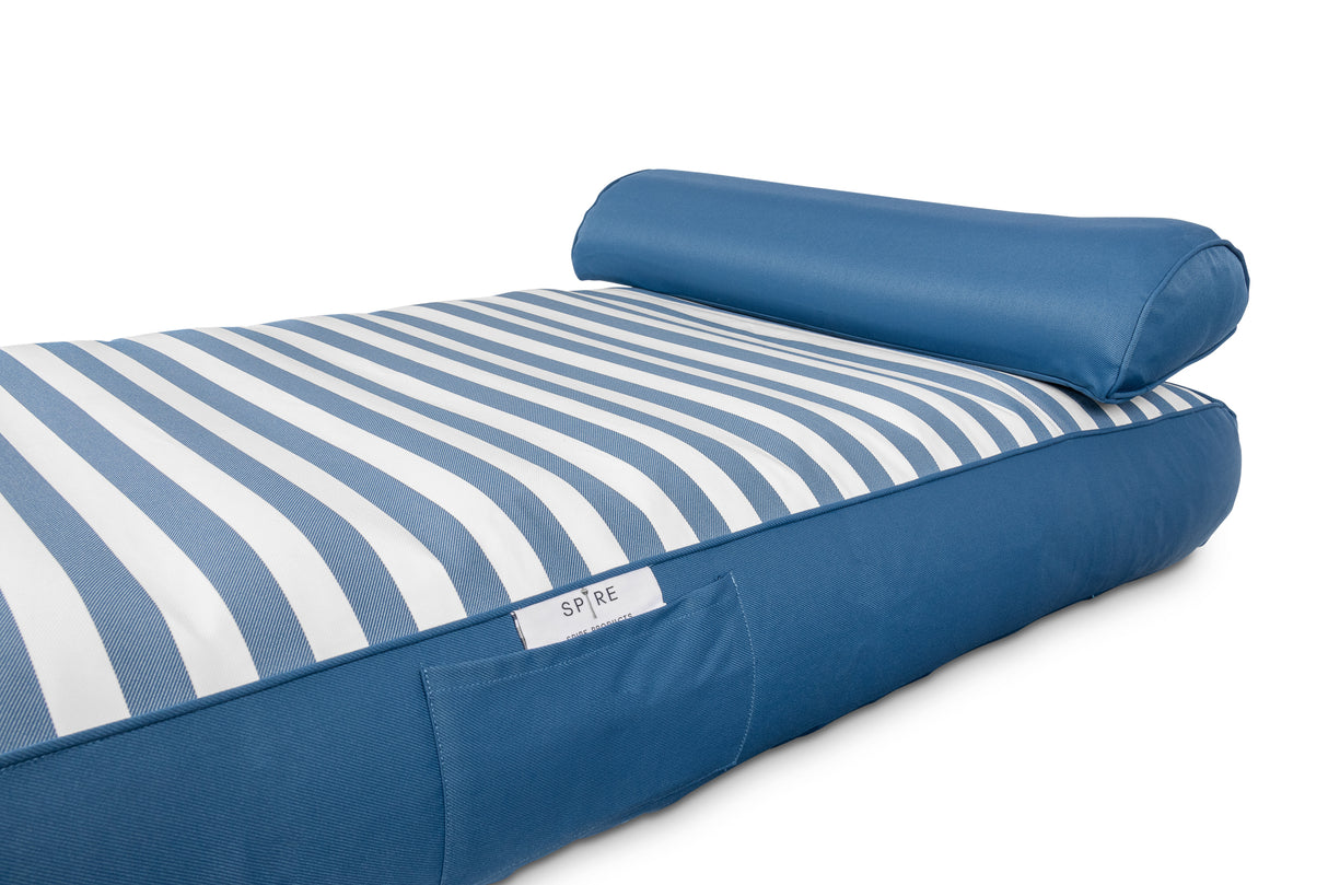 Spire Adalus Luxury Pool Lounge Blue Stripe RL-935B