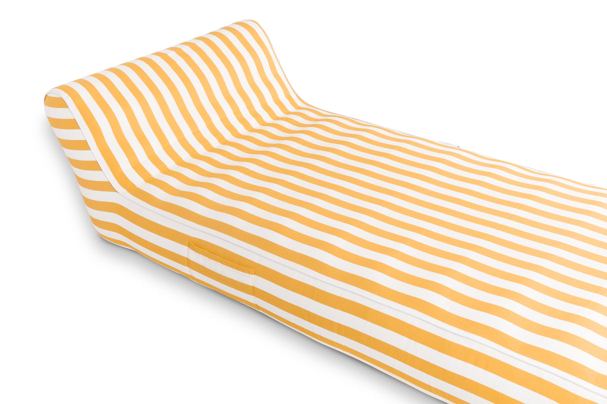 Spire Paradisus Luxury Pool Lounge Yellow Stripe RL-884Y