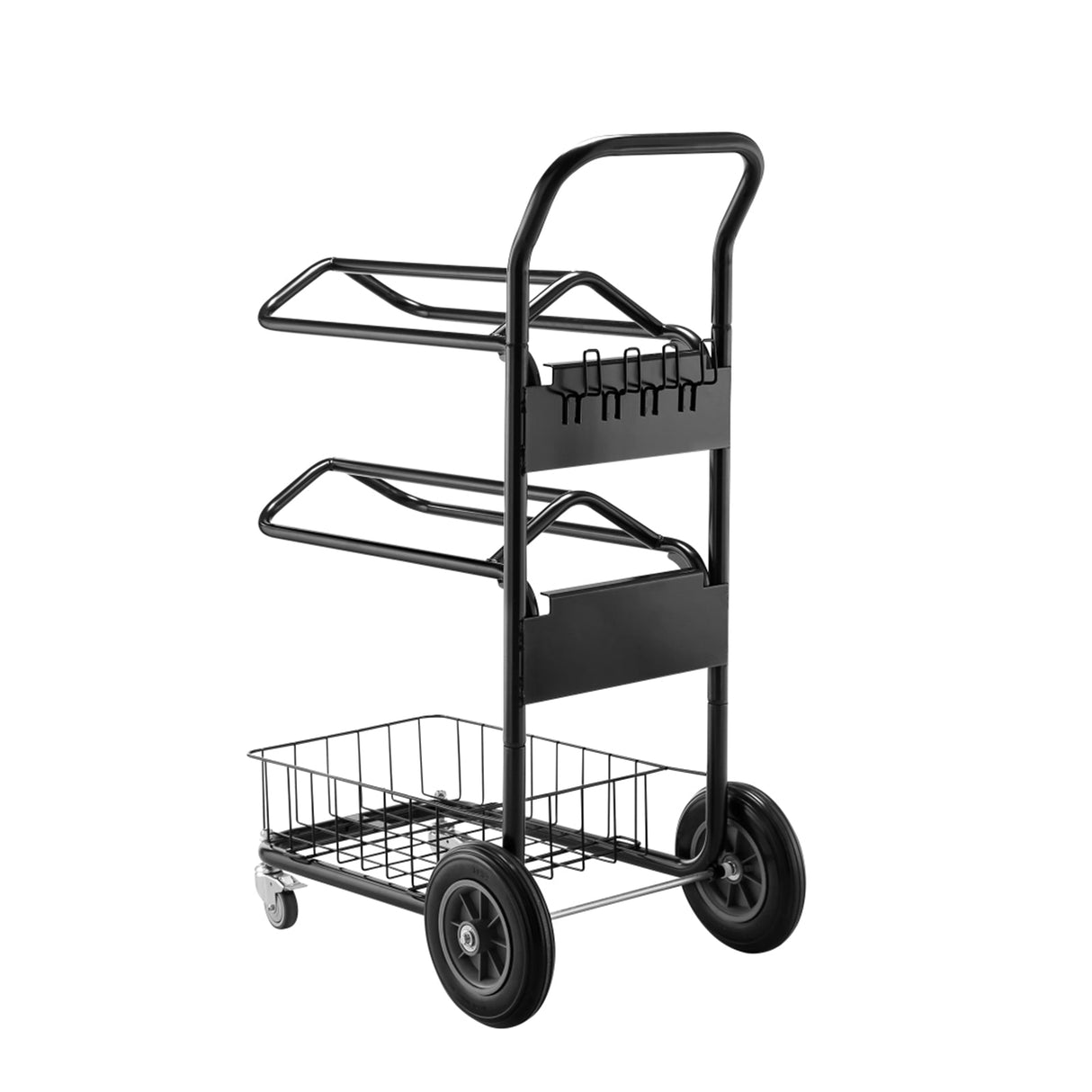 Samland Heavy Duty Two Tier Wheeled Saddle Rack