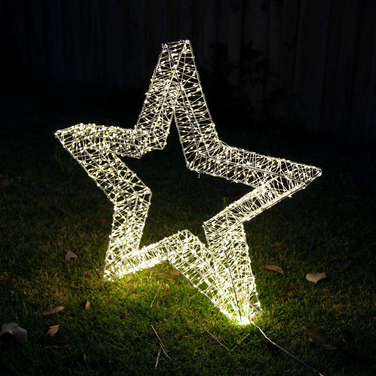 Samland 3D Frame Led Star Warm White for Christmas Decoration - 3DStar_L