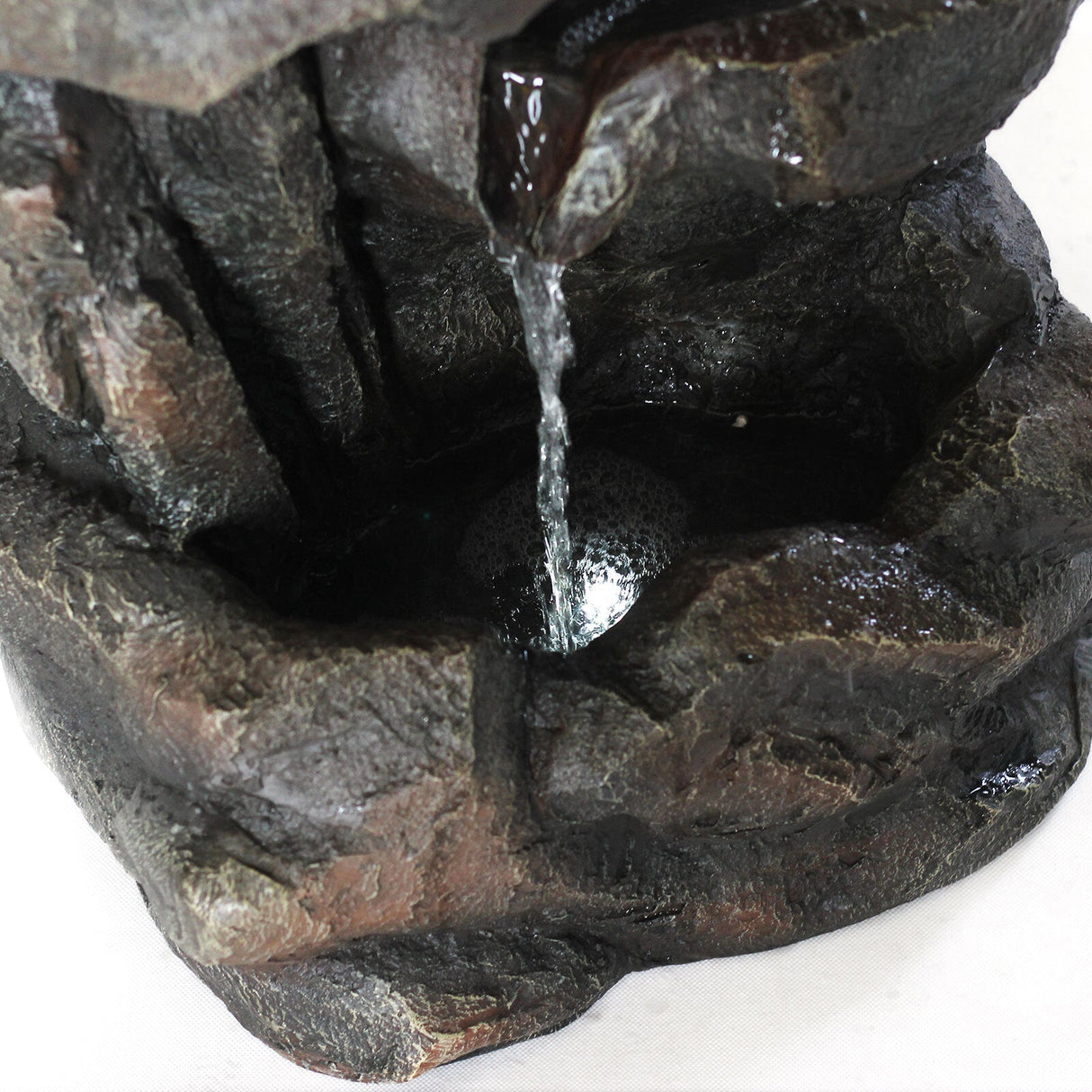 Samland GROTTO FALL SOLAR WATER FOUNTAIN WITH LED LIGHTS