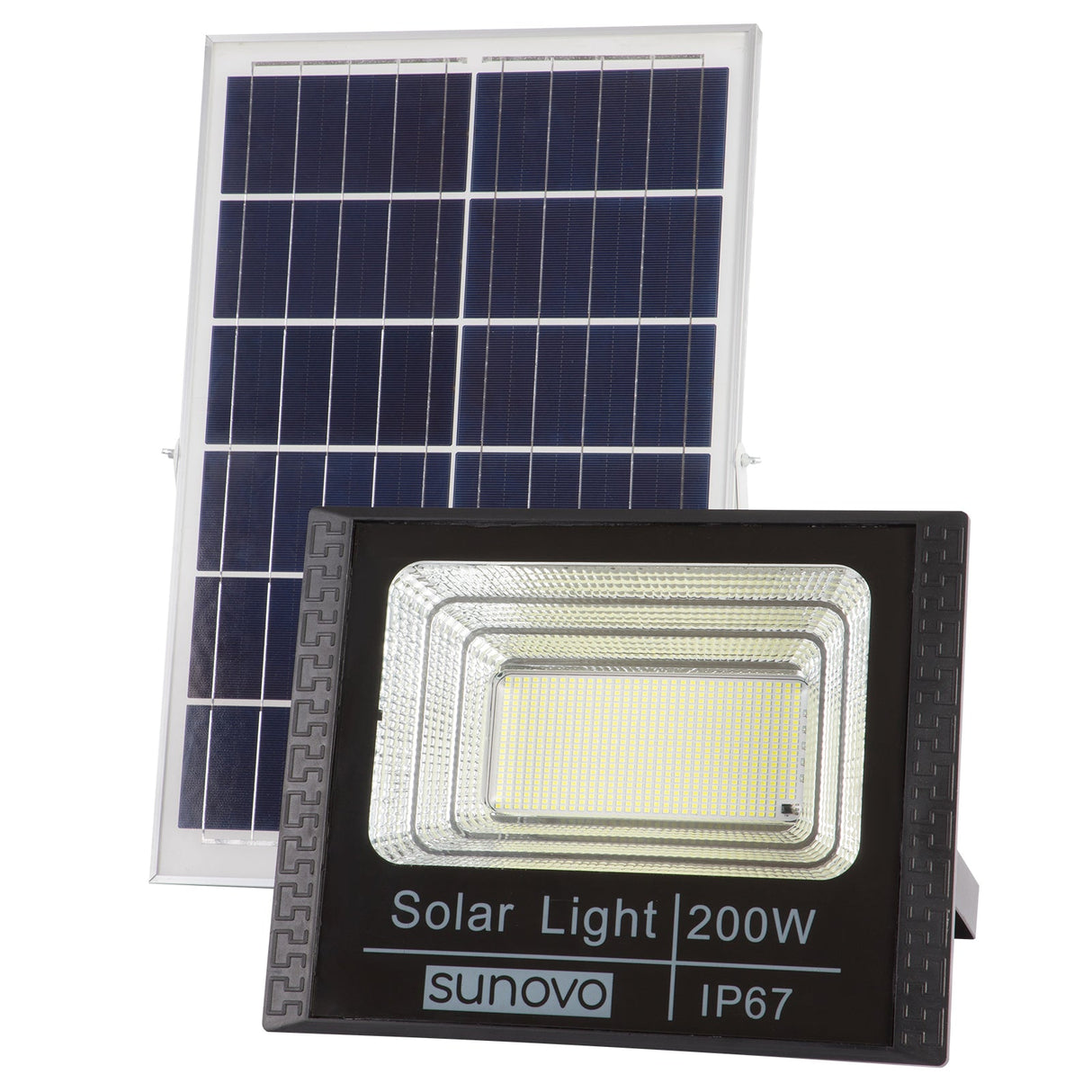 Samland 590 Led Solar Flood Light Outdoor with Remote Control 200W Cold White