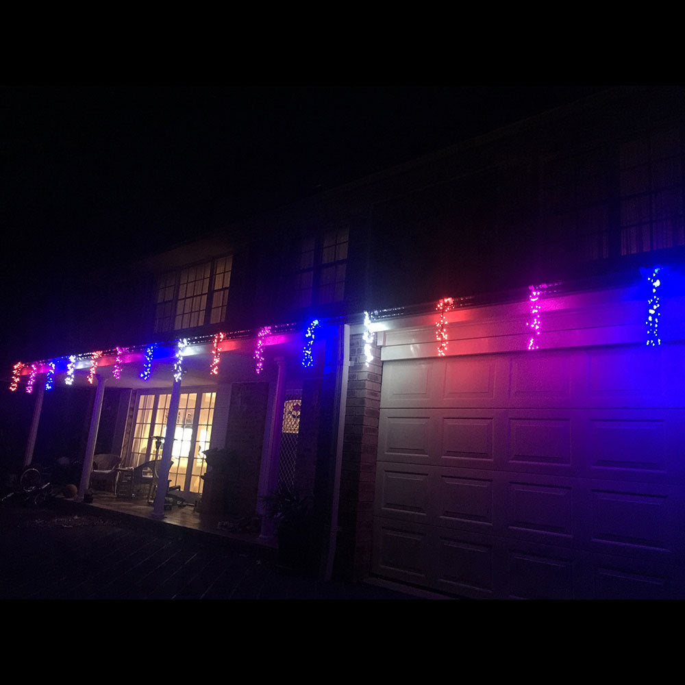 Samland Firecracker Style Icicle Light 800 Led Multi Colour