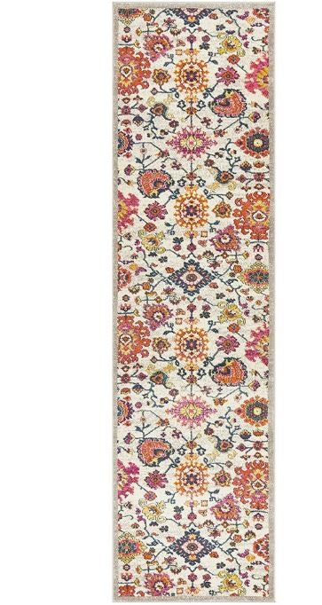 Babylon 208 Multi Runner by Rug Culture-500X80CM - RUNNER