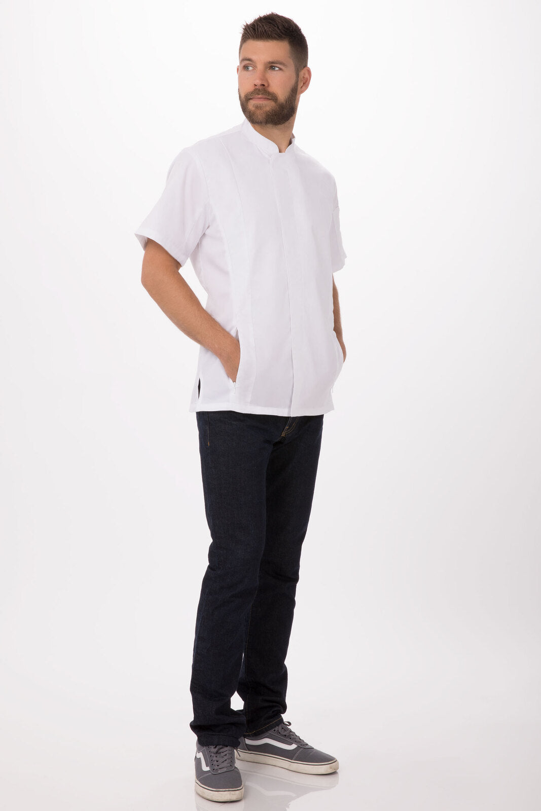 Bristol Signature Men's Series White XXL Chef Jacket by Chef Works