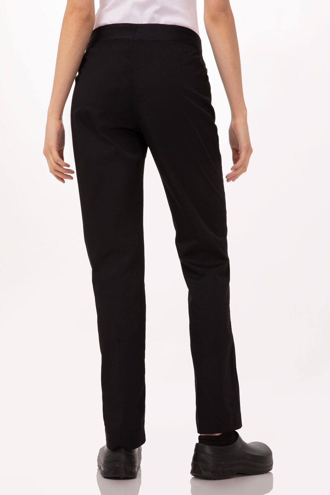 Lightweight Black S Slim Women's Chef Pants by Chef Works