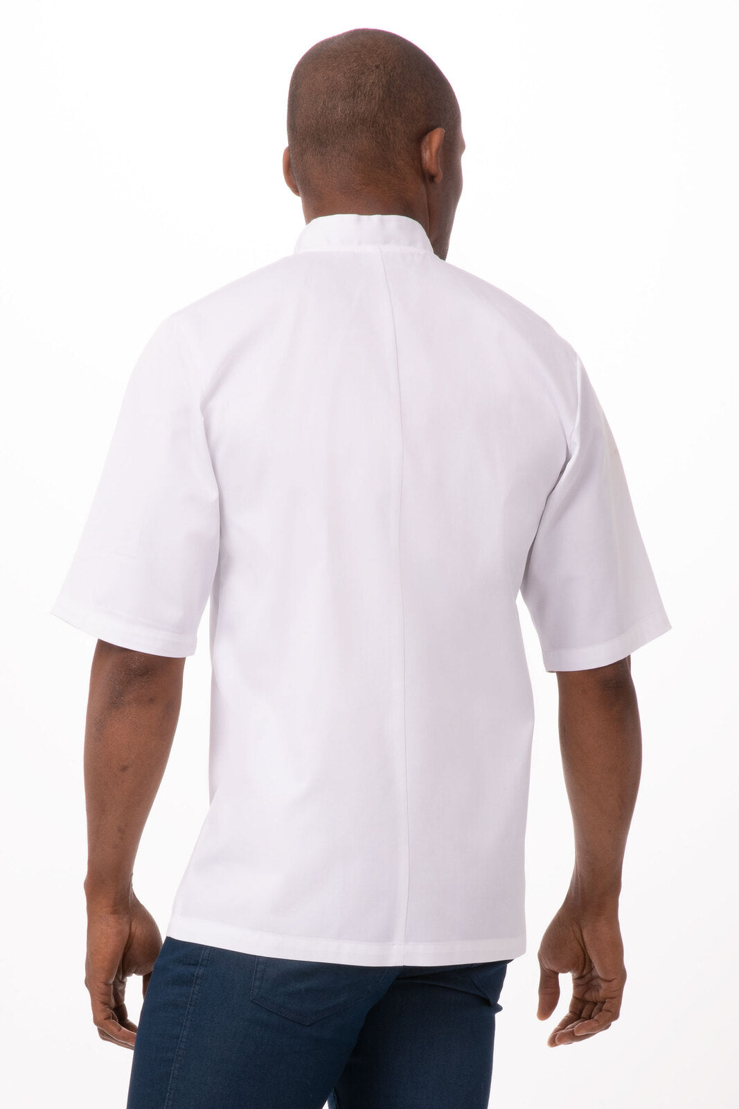 Volnay Men's White S Chef Jacket by Chef Works