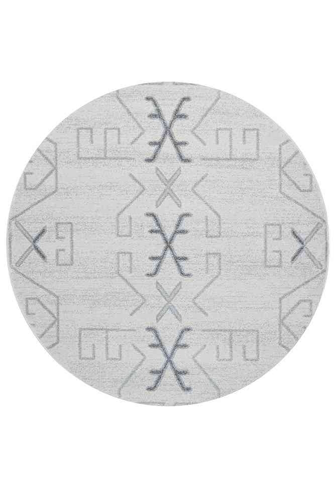 Paradise Round Cala Grey by Rug Culture - 240X240CM - ROUND