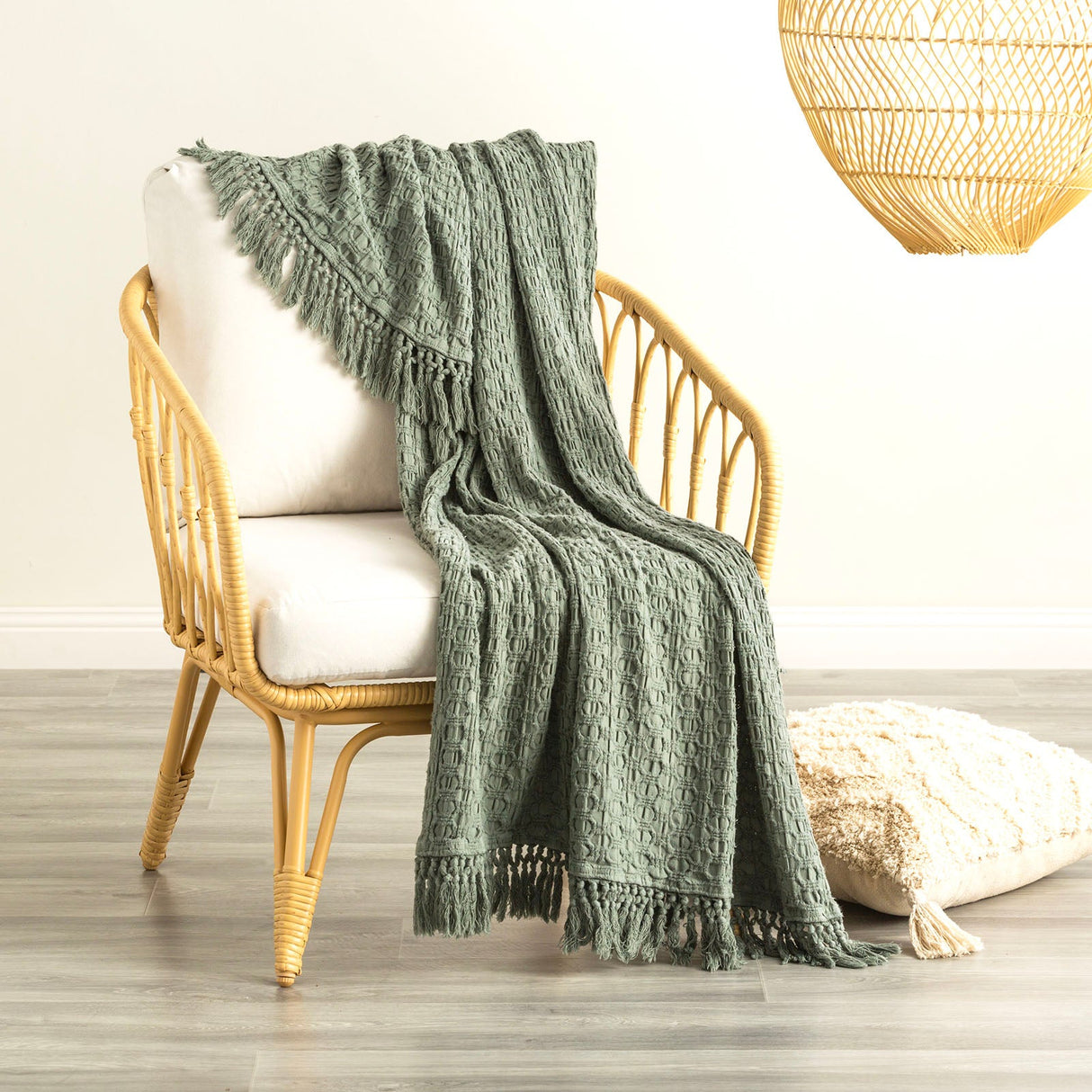 Alysian Jade Throw by Renee Taylor