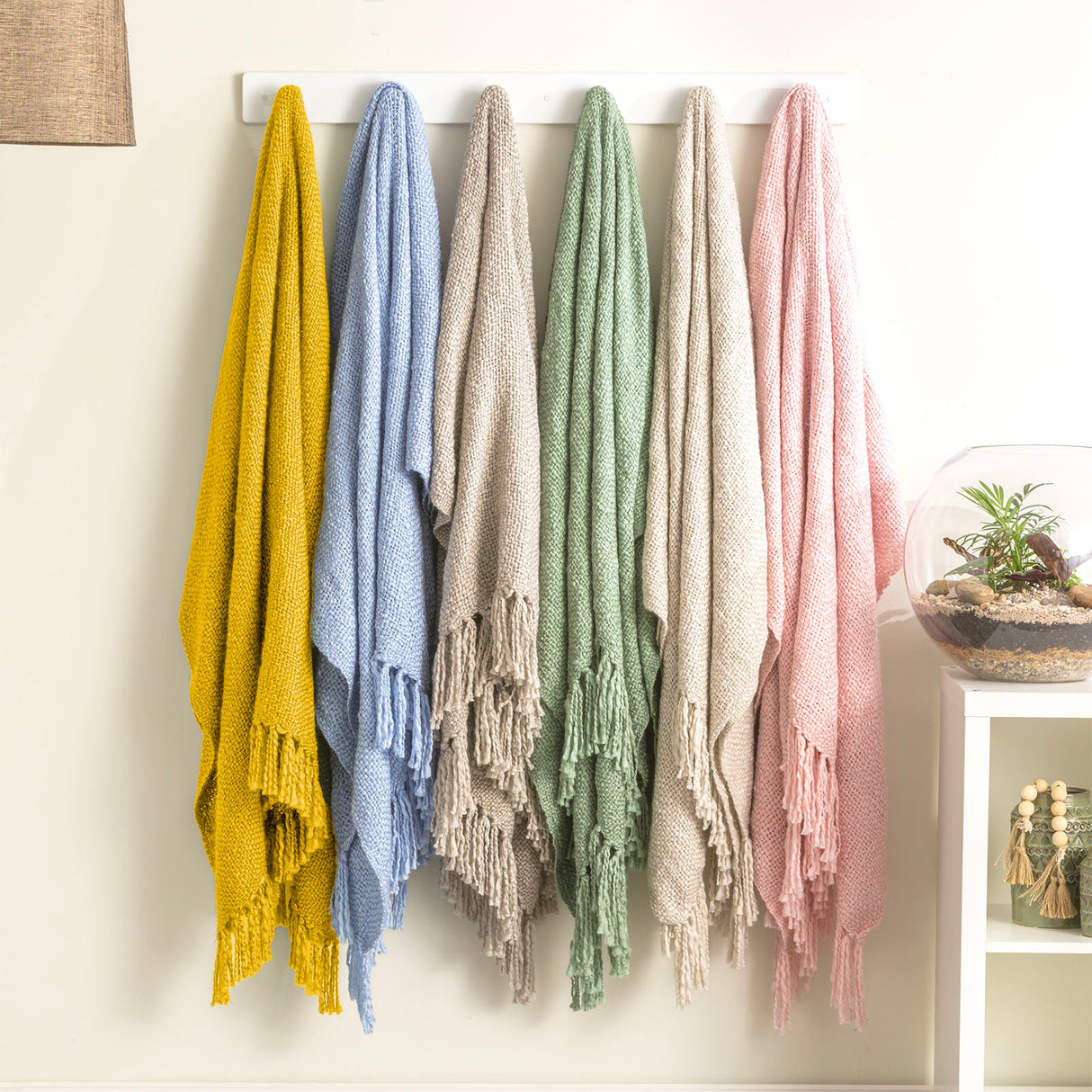 Crystal 100% Acrylic Skin Throw by Renee Taylor