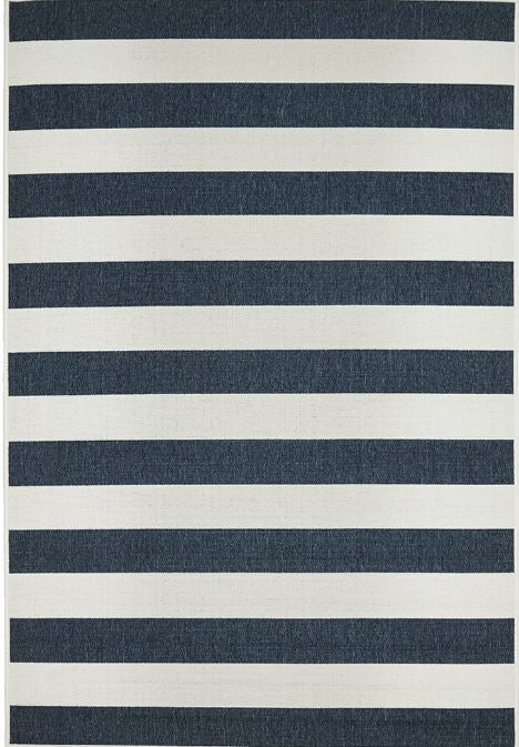 Seaside 4444 Navy White by Rug Culture-320X230CM - RECTANGLE