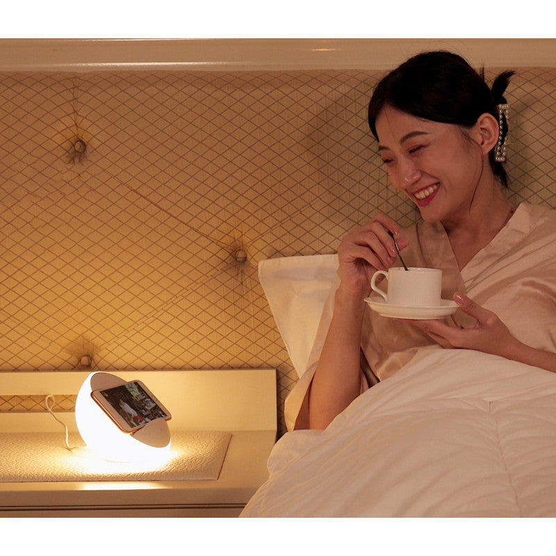 Mood lighting,Support Different Levels of White Light and Color Light,WiFi APP,Wireless Charging,Phone Holder