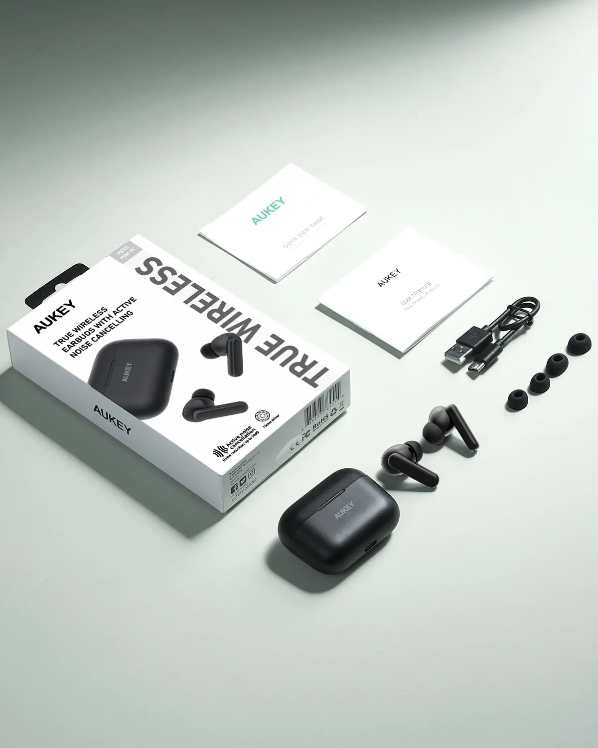 Aukey True Wireless Earbuds With Noise Cancelling MOVE MINI NC (EP-M1NC)