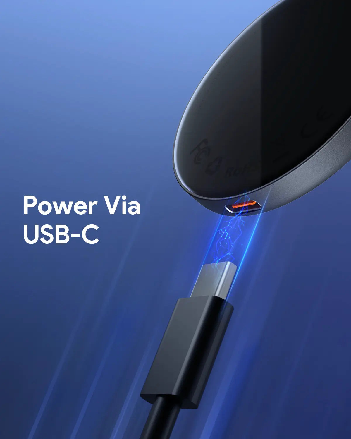 Aukey Magfusion Aura Qi2 Magnetic Fast Wireless Charger (LC-MC10)