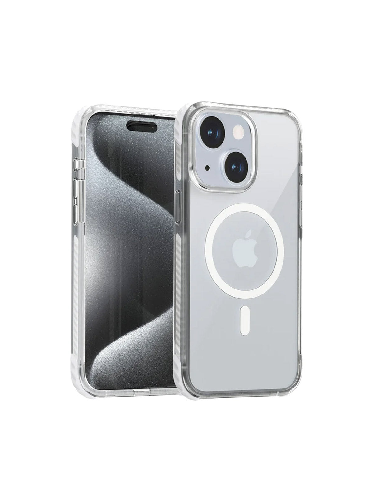 Aukey Urban Guard Magnetic Hard-Shell iPhone 15 Pro Max Phone case - Transparent (TM11D)