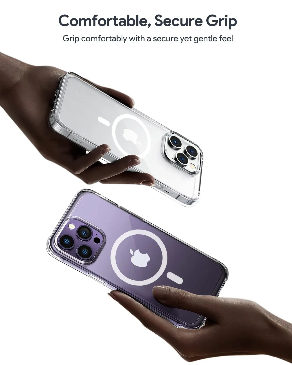 Aukey Clearview Magsafe iPhone 15 Pro Phone case - Transparent (TM10C)