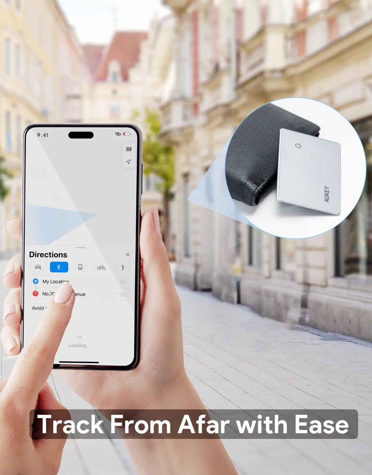 Aukey Track Mate 3 Smart Bluetooth Tracker (TM-21)