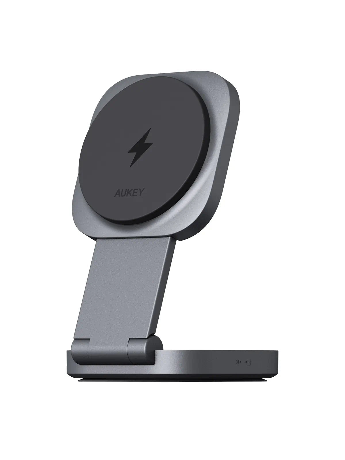 Aukey MagFusion L Qi2 Foldable 2 In 1 Magnetic Wireless Charger (LC-MC211)