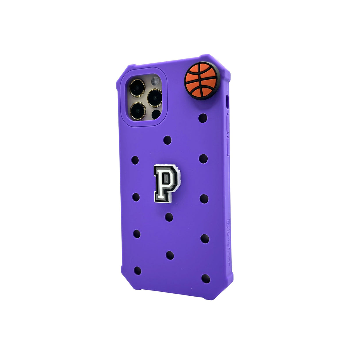 Lovefone Kids Silicone Case iPhone 12/12 Pro Purple