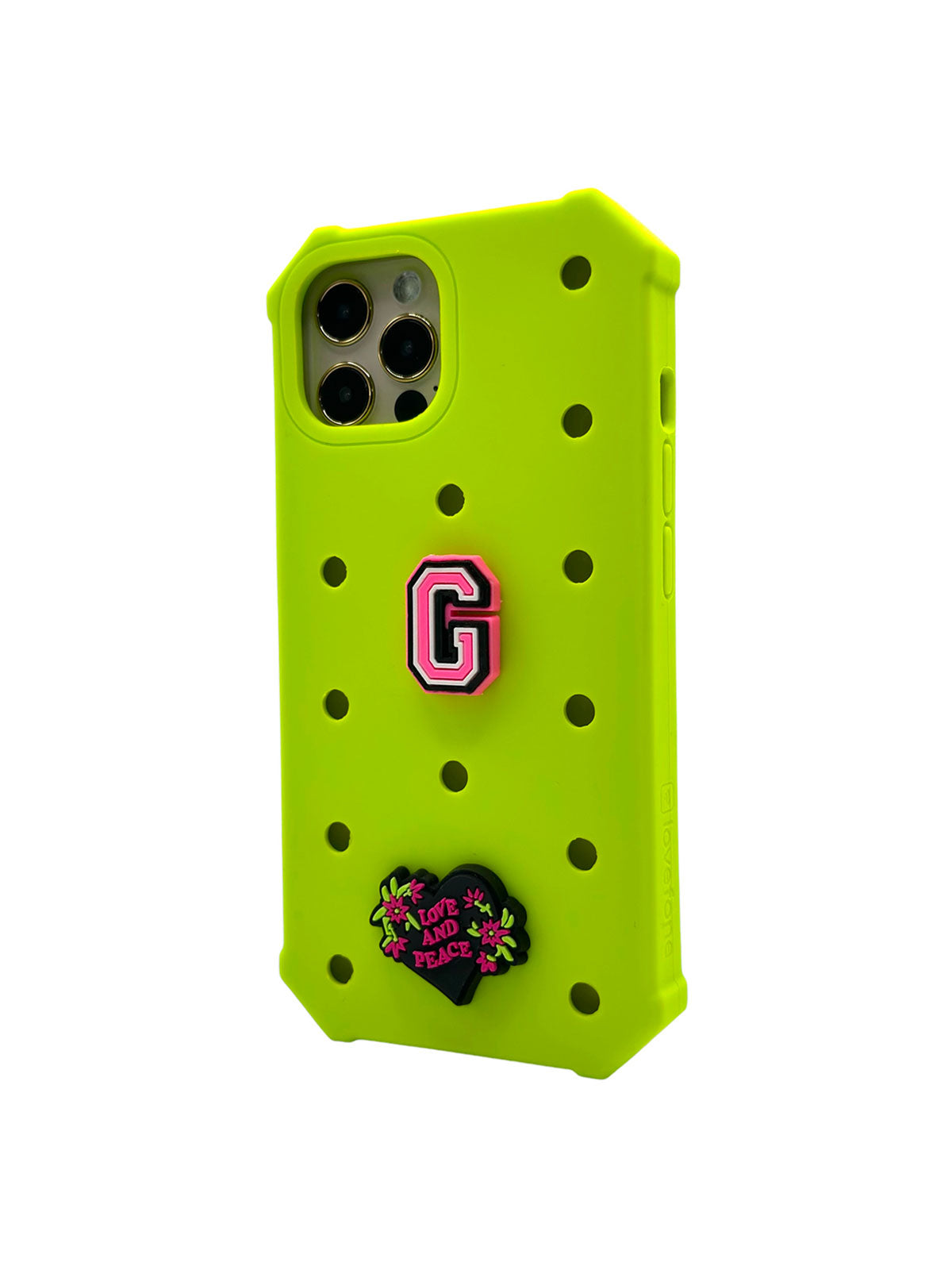 Lovefone Kids Silicone Case iPhone 13 Acid Green