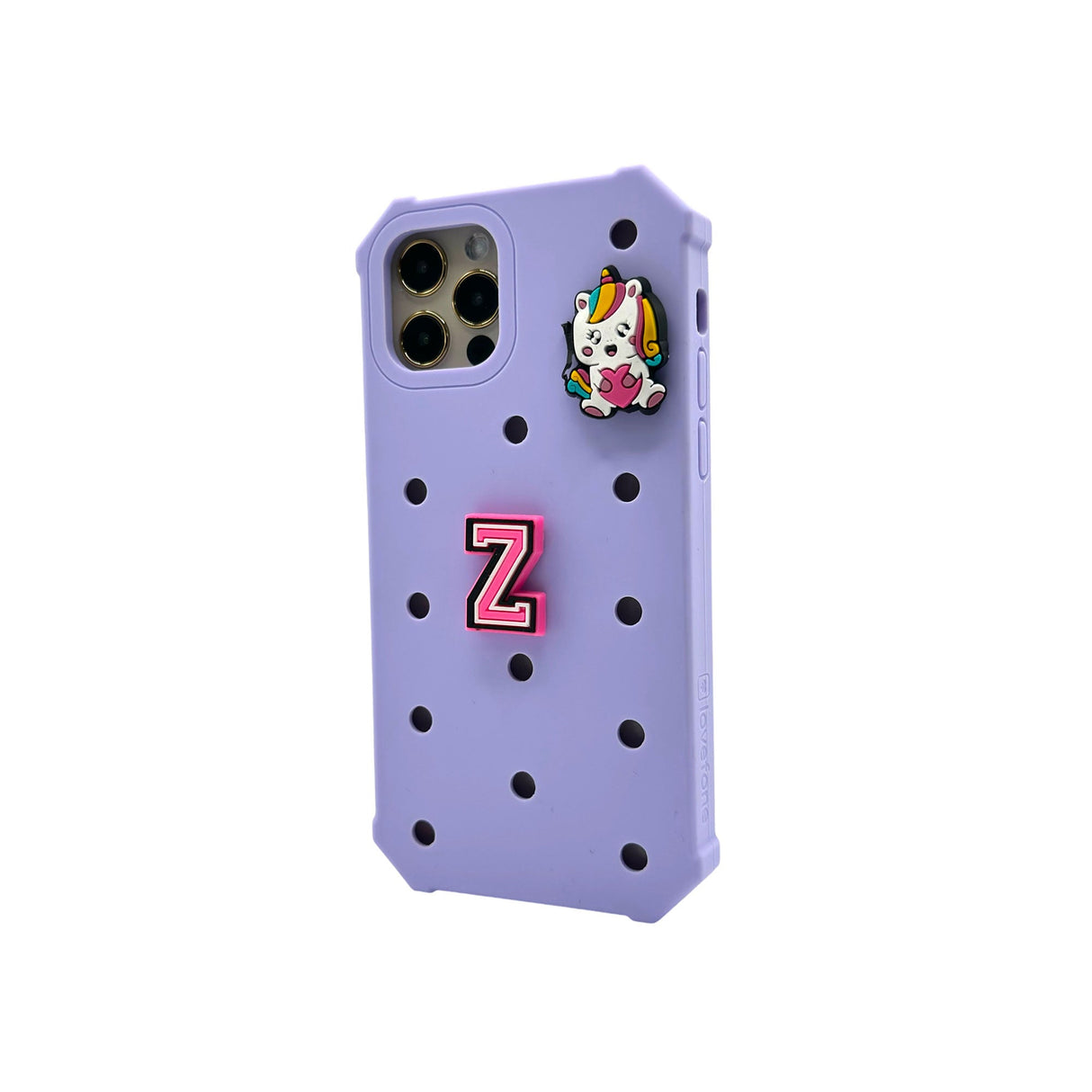Lovefone Kids Silicone Case iPhone 15 Pro Lavender