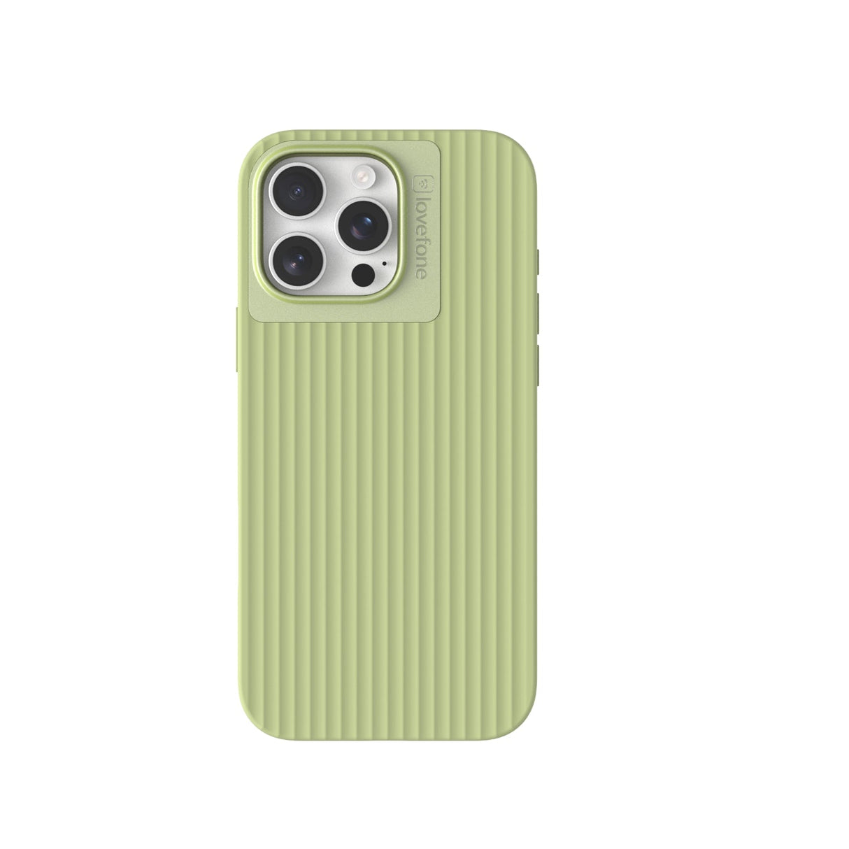 Lovefone Suitcase Case iPhone 13 Pro Max Lime Luggage