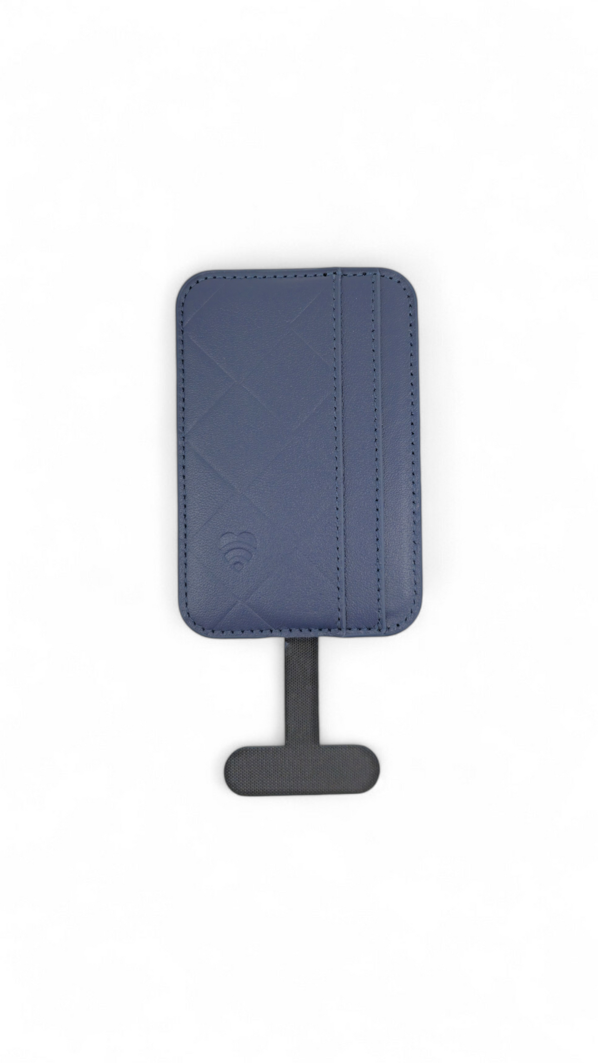 Lovefone Genuine Leather Weave Wallet with Magsafe - Navy