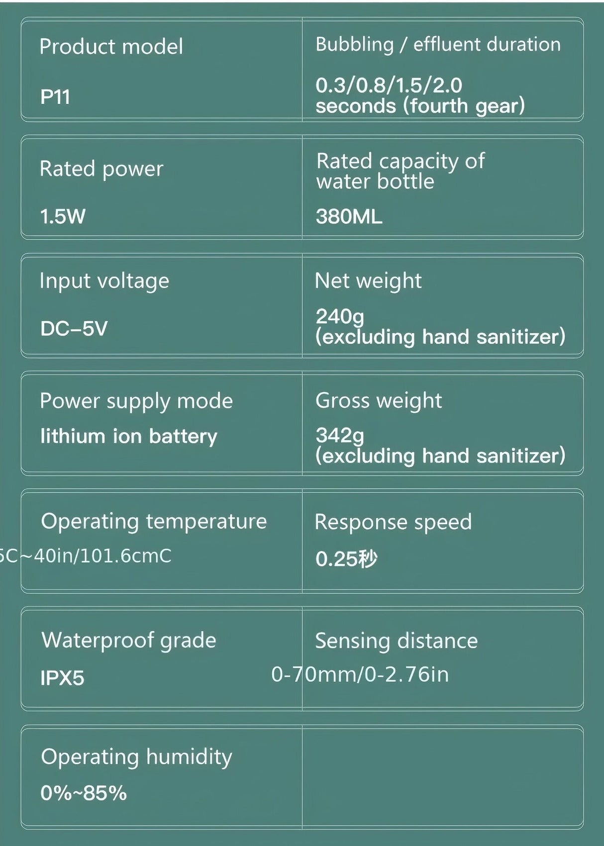 380ml touchless sensor automatic soap dispenser - wall-mounted, rechargeable lithium battery, USB charging, modern black design, suitable for bathroom and kitchen, bathroom soap dispenser | modern soap dispenser | touchless soap dispenser