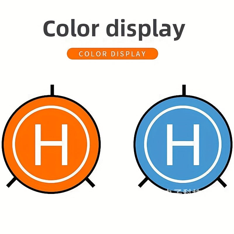 **Drone Quick-Fold Landing Pad + UV-Resistant Storage Bag Combo | Dual-Sided Takeoff/Landing, UV Protection & Shockproof, Ready-to-Go for Outdoor Aerial Photography, a Lightweight Protection System Designed for Pilots**(Yellow))