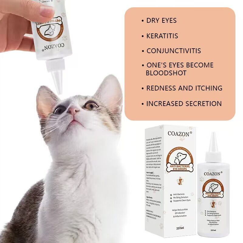 pet products Pet products COAZON, Eye Stain Remover for Dogs and Cats, Dry Eyes, Keratitis ,Conjunctivitis,One's Eyes Become Bloodshot,Redness And