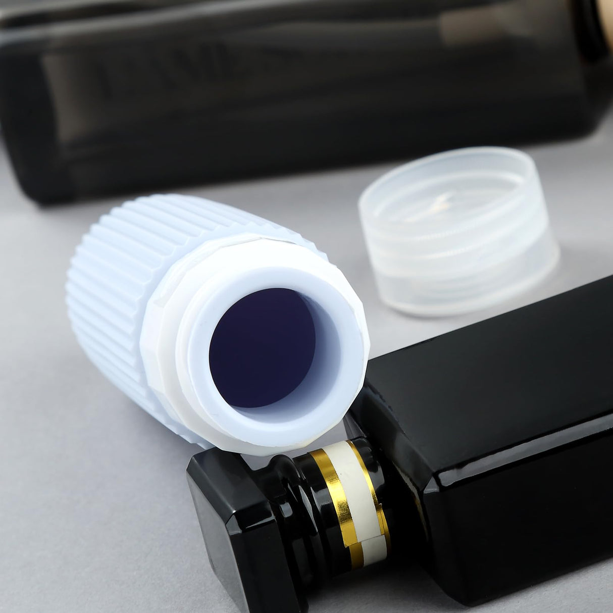 16-Piece Travel Bottle Set with Leak-Proof Silicone Squeeze Bottles – Reusable Toiletry Containers for Shampoo, Lotion, Makeup Remover (Grey) | Other Colors Available in Store