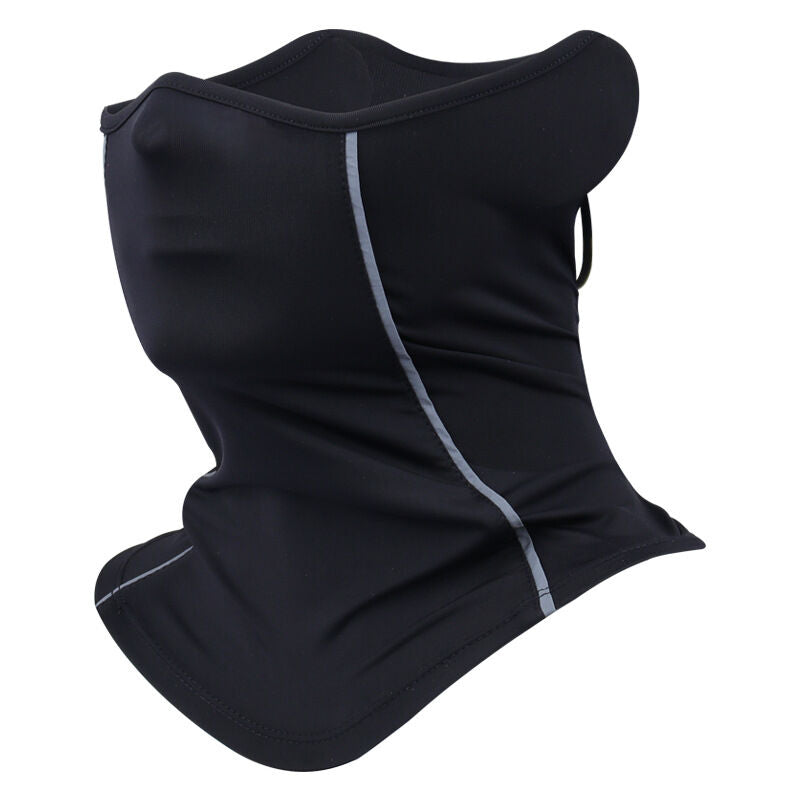 Christmas gift-Premium Ice Silk Neck Scarf Mask - Summer Cooling Essential - Breathable UV Protection - Reflective Design - Beat the Heat Comfortably(grey)