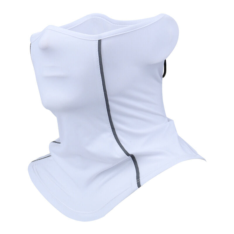 Christmas gift-Premium Ice Silk Neck Scarf Mask - Summer Cooling Essential - Breathable UV Protection - Reflective Design - Beat the Heat Comfortably(grey)