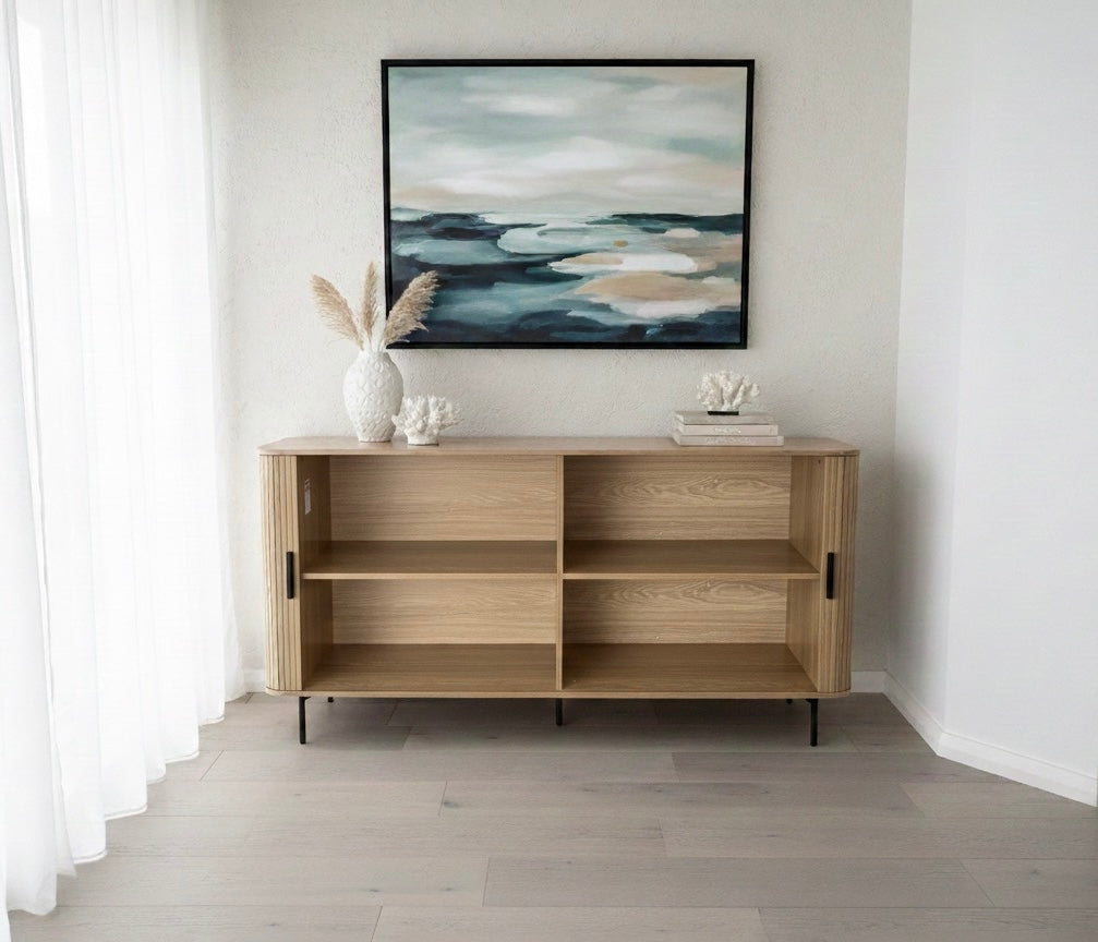 Florence 2 Door Buffet Sideboard Oak