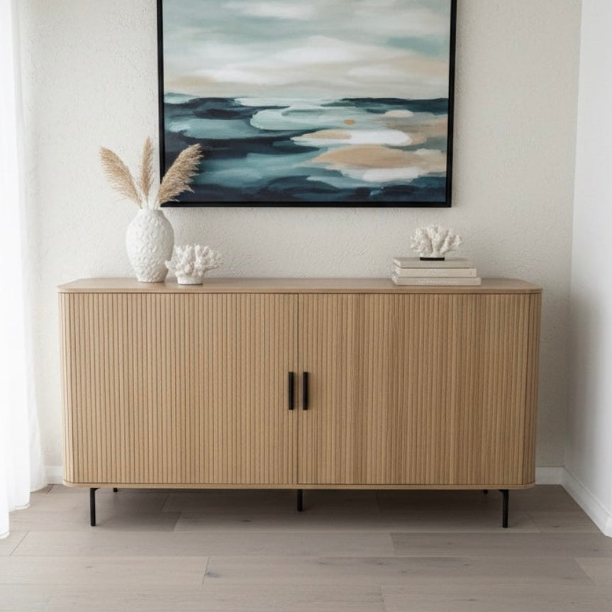 Florence 2 Door Buffet Sideboard Oak