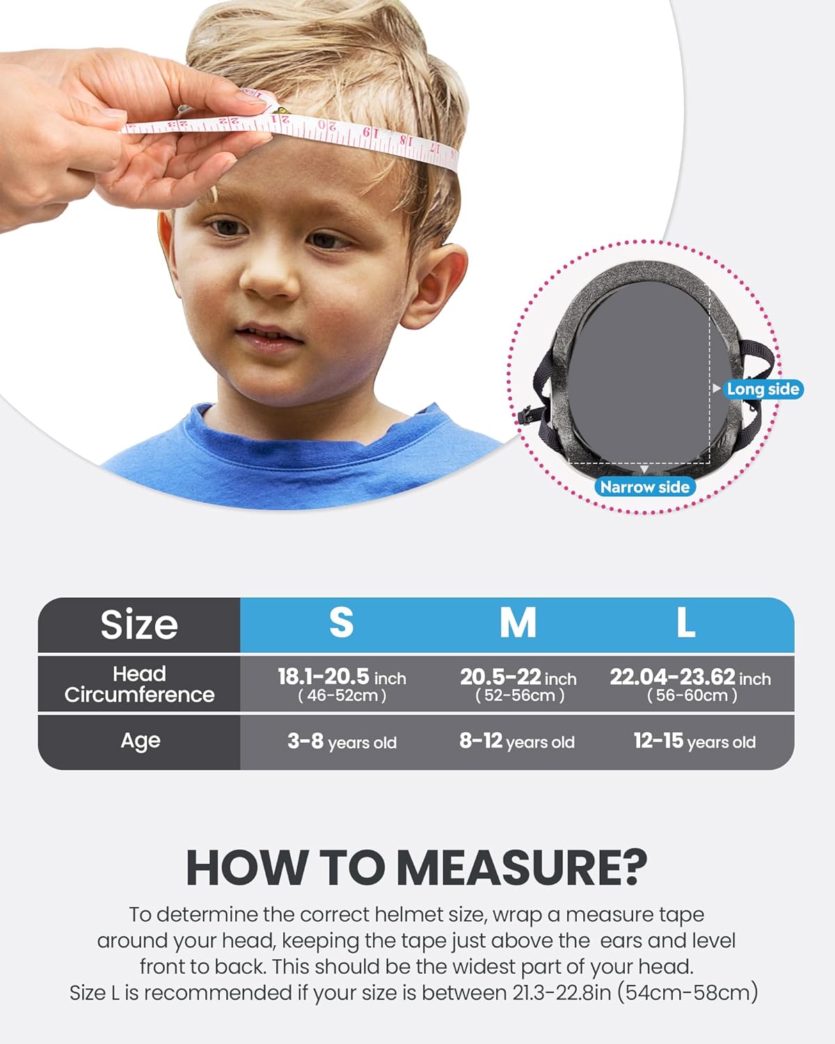 OutdoorMaster Youth & Kids Bike Helmet - Adjustable Multi-Sports Skateboard Helmet with Removable Liners for Balance Bike, Toddler Scooter, One Wheel Hoverboard-Taro purple-Large