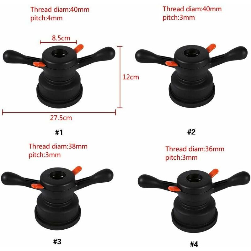 Wheel Balancer Tool Quick Tire Change 40mm 4mm Size