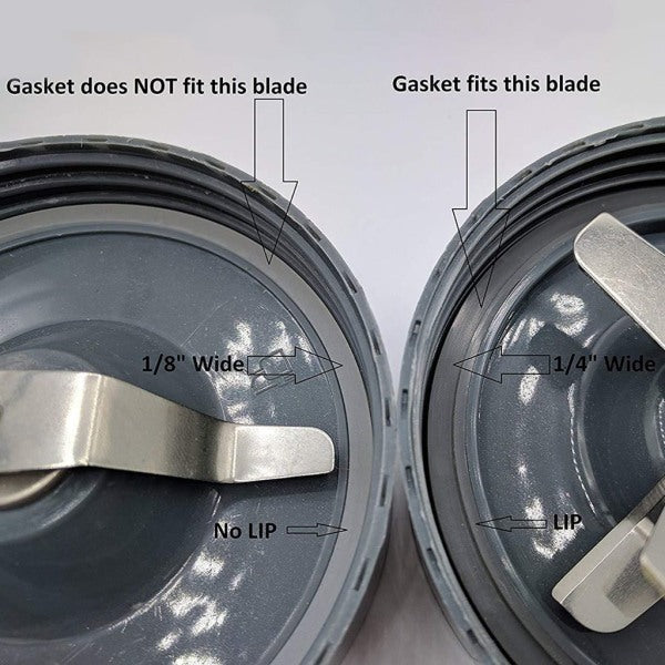 10-Pack Silicone O-Ring Seals for Nutribullet 600 Pro 900 Series Gray 85g